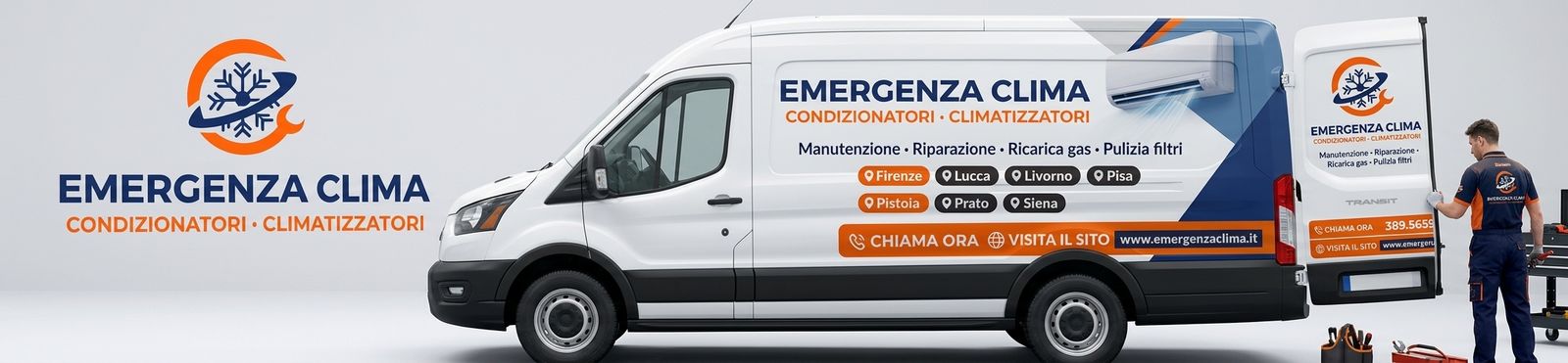 Emergenza Clima: condizionatori e climatizzatori a Firenze, Prato, Pistoia, Pisa, Lucca, Livorno e Siena